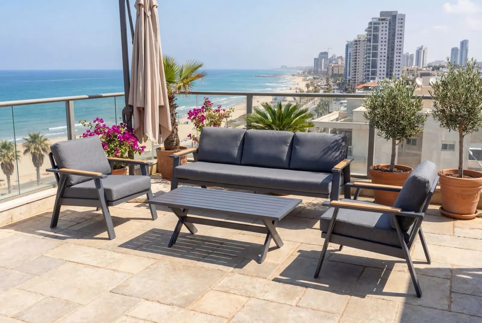 פינת ישיבה תלת מושבית דגם מרבלה 2